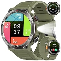 Baolubao Smartwatch Uomo con Effettua o Risposta, 1.45" HD Orologio con 100Giorni