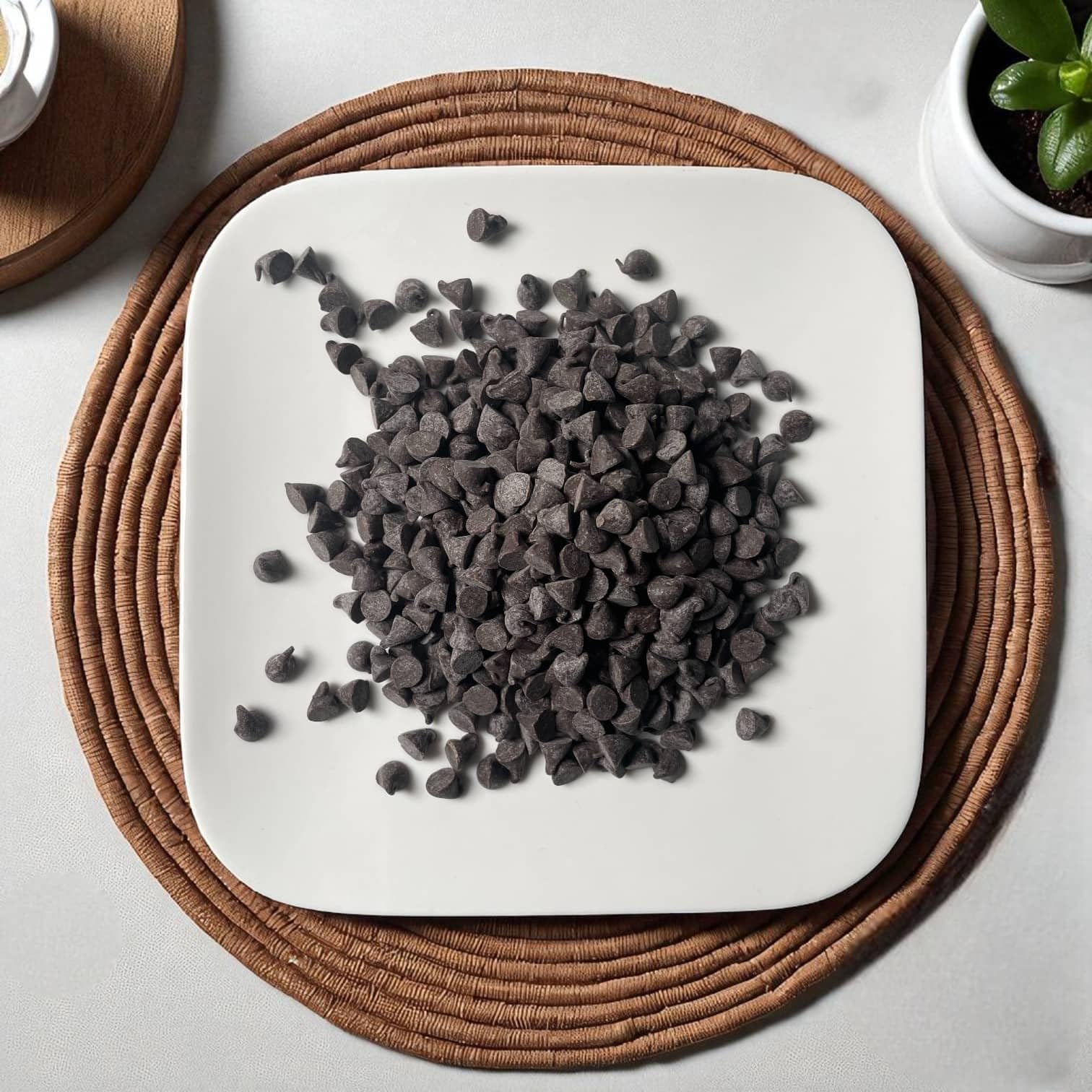 Secret des Chefs – Pépites Chocolat Noir 700g – Qualité Professionnelle – Pour Cookies, Muffins, Brownies, Brioches, Glaces, Pâtisseries
