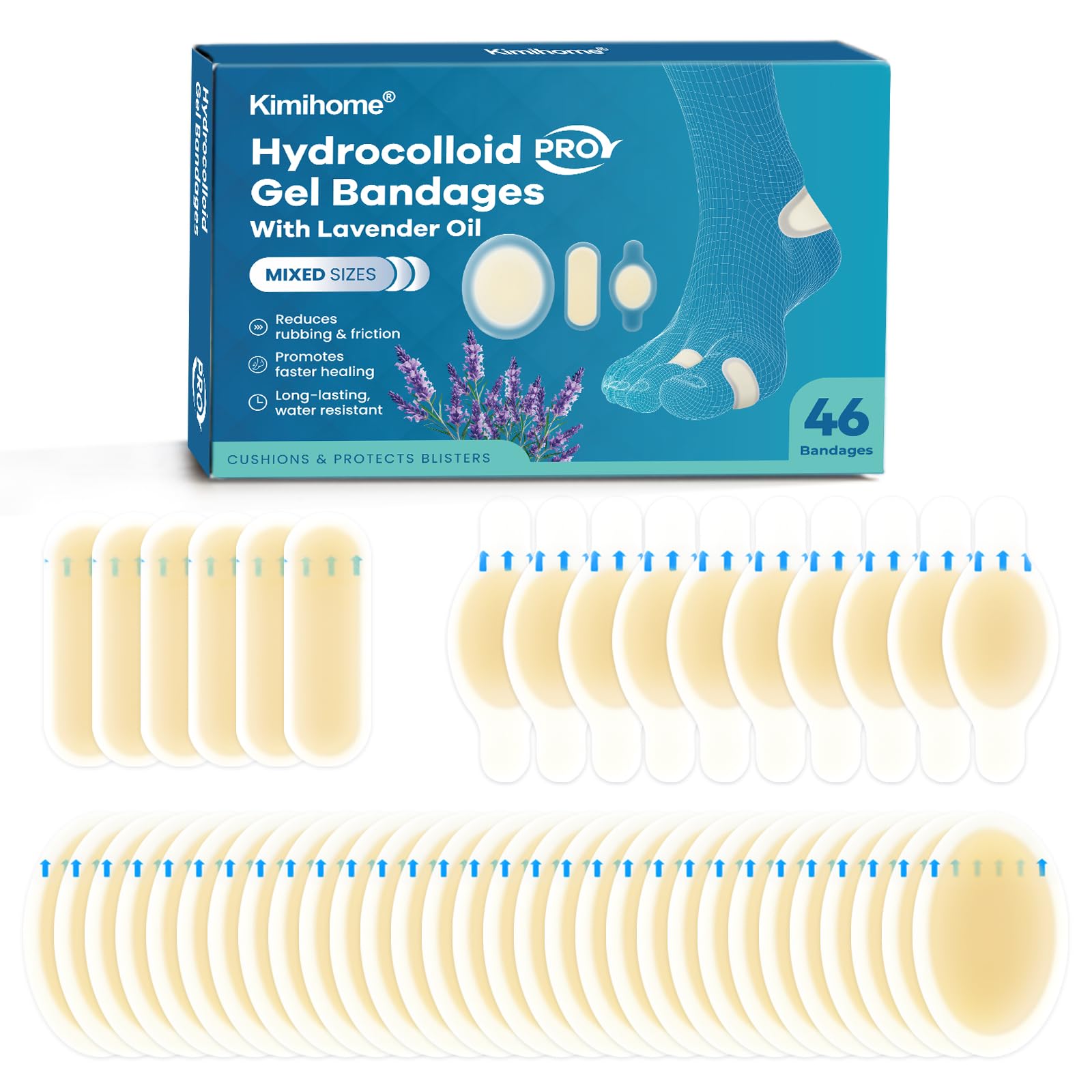Kimihome Hydrocolloid Blister Bandages