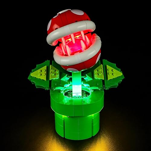 Miniatura 2 de BRIKSMAX Kit de iluminación LED para Lego-71426 Piranha Plant - Compatible con Lego Super Mario Building Set- No incluye Lego Set