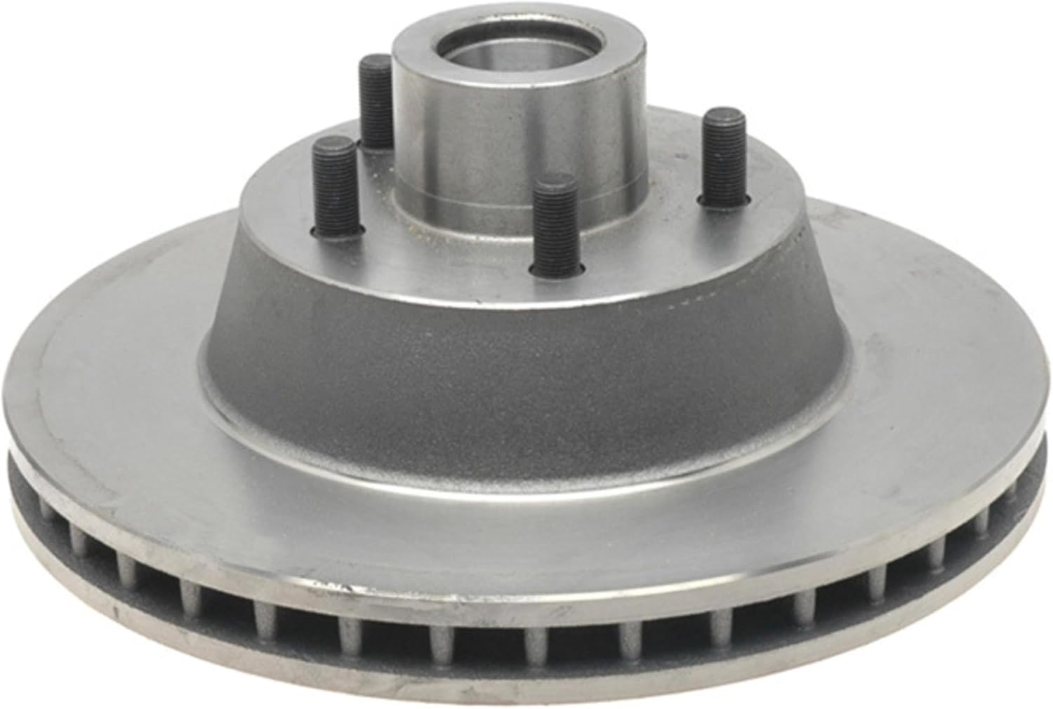 ACDelco Silver 18A9A (19312992) Non-Coated Front Disc Brake Rotor and Hub Assembly
