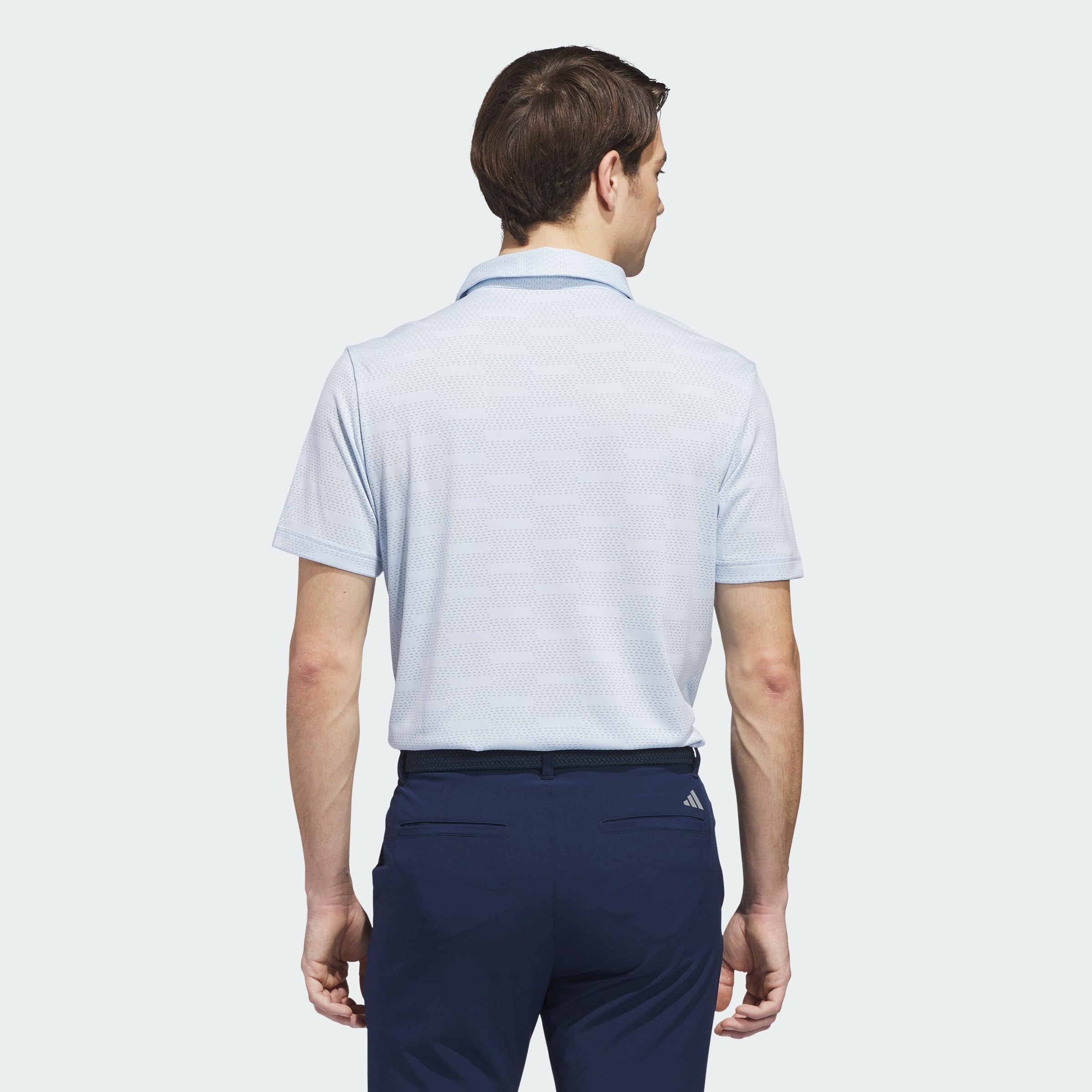adidas Men Polo in Jacquard ULTIMATE365