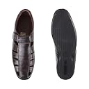 Metro Men's Brown Leather Sandals 11-UK 45 (EU) (18-262) gallery image