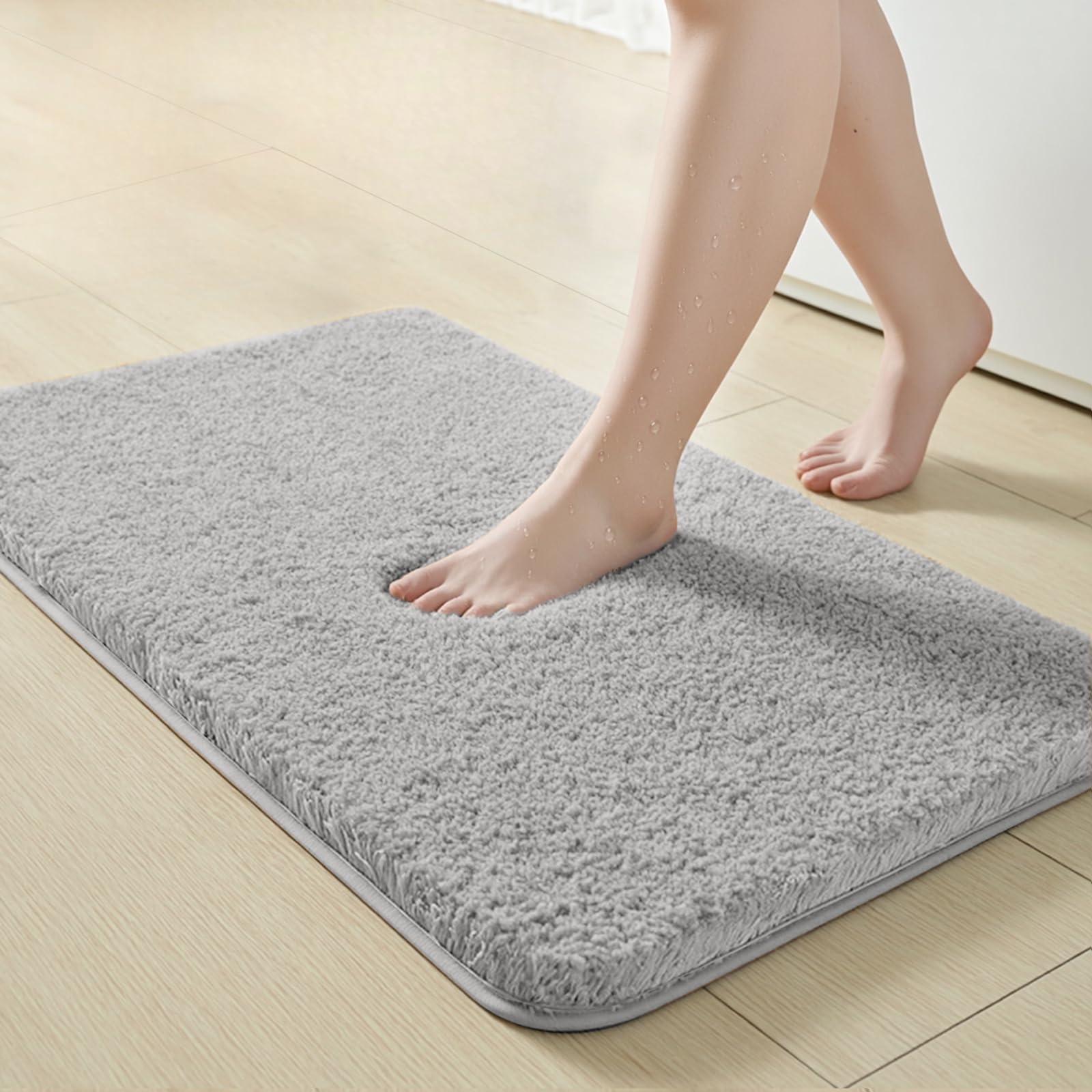 Amazon.co.jp: バスマット FEELSO 浴室 滑り止め 吸水 お風呂マット 超