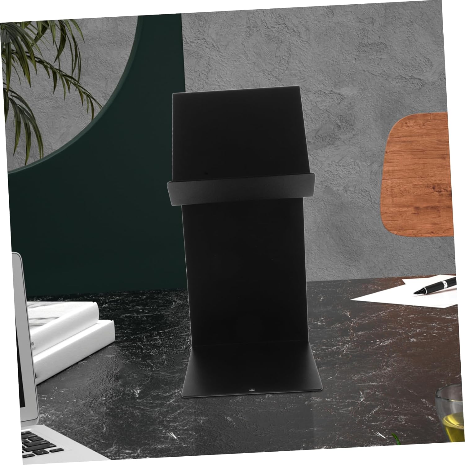 Alipis Heavy Duty Metal Book Holder Stand Adjustable Iron Book Display Easel for Kitchen Counter and Desktop for Cookbooks