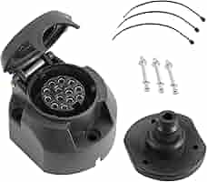 SPARKMOTO Presa Rimorchio 13 Poli ISO11446 - Kit Completo Impermeabile Per Auto E Camper Con Accessori - Foto 6