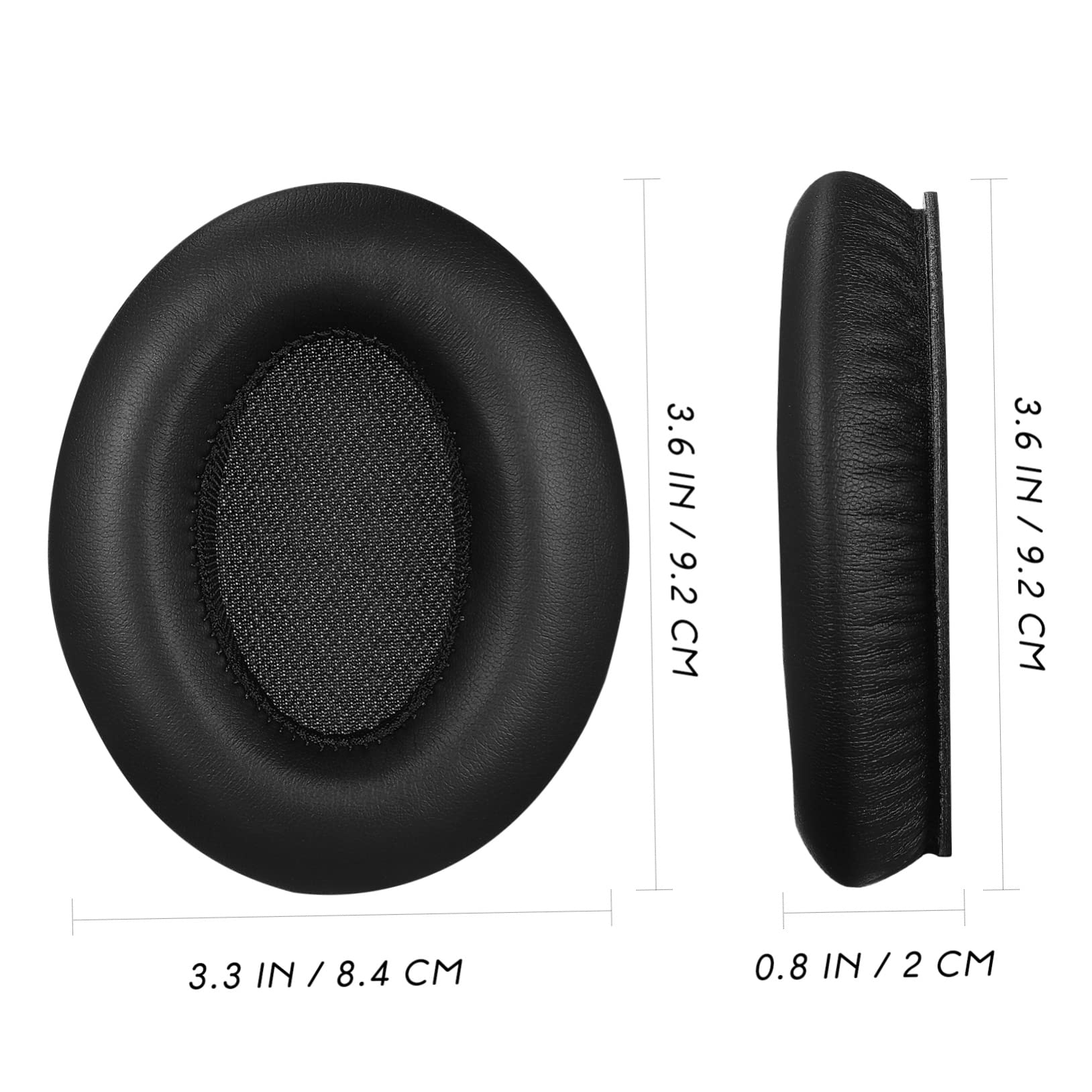 5 Paia Cuscinetti Auricolari Compatibili per Cuffie Ricambio Imbottitura Accessori per Cuffie con Cancellazione Del Rumore Facile Installazione Design Ergonomico