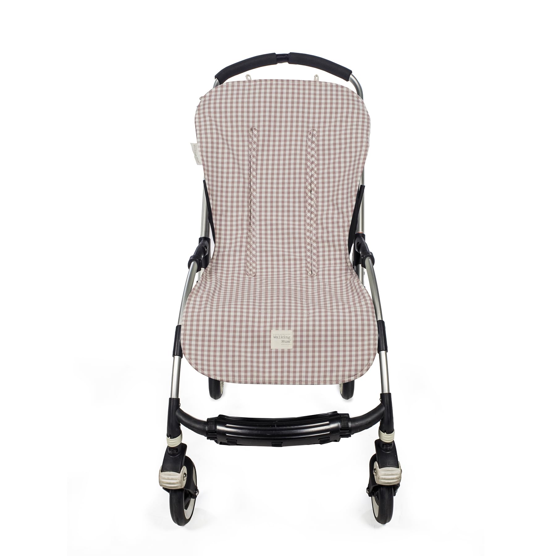 Funda colchoneta Praliné de Walking Mum (Vichy Moka) — view 2