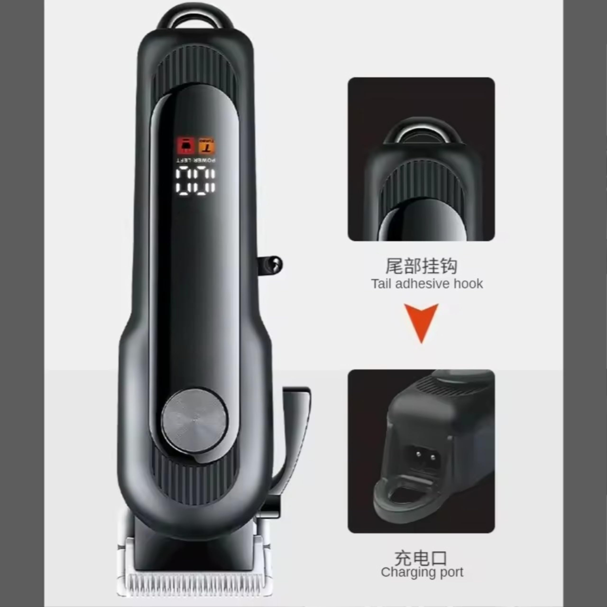 Concepta Trimmer For Men All In One | Rechargeable Beard Trimmer for Man | Waterproof Cordless Shaving Machine with USB Charging & 4 Combs for Hair, Beard and Moustaches 4
