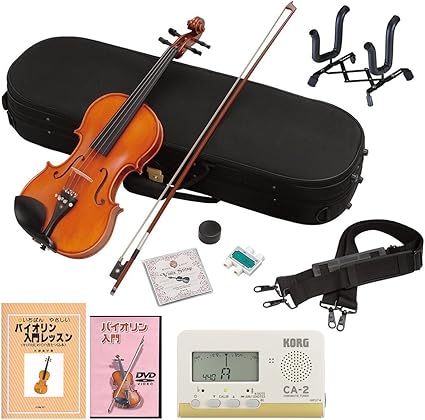 Amazon Hallstatt ハルシュタット ヴァイオリン V 28 4 4サイズバイオリン 初心者入門dvdセット V 28 N 10 Set Dvd 弦楽器セット 楽器 音響機器