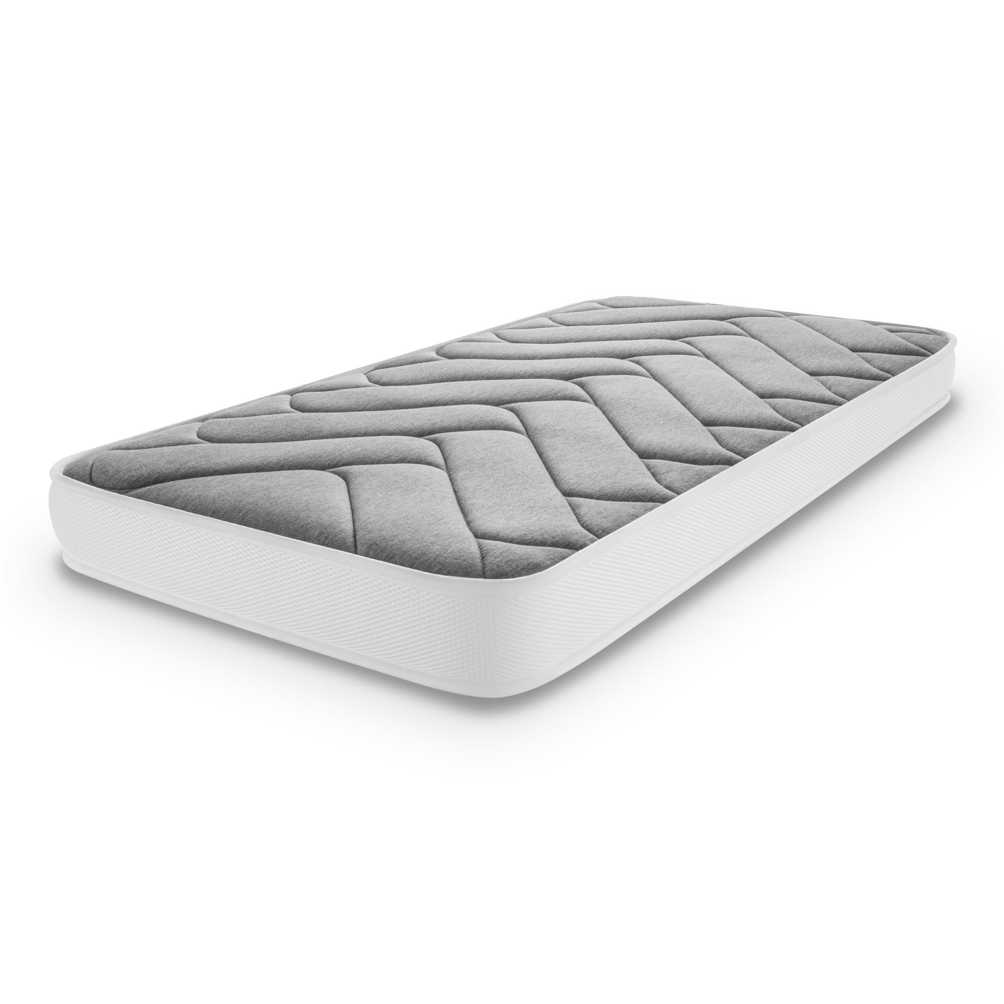 Naturalex Babymatratze 60x120 cm - Höhe 12 cm - Schadstofffrei & hypoallergen - Beidseitig verwendbar - Oeko-TEX Zertifiziert - Atmungsaktiv - Ideal für Babybett und Kinderbett - Level