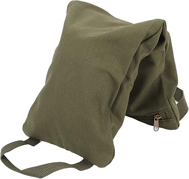 Focket Yoga Sandbag, Unfilled Yoga Sand Bags with 2 Handle, Zipper, Bag, Adjustable Yoga Sand Bag for Yoga Weights and Training Sandbags