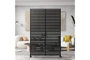 PexFix 76" H x 47" W Freestanding Outdoor Privacy Screen