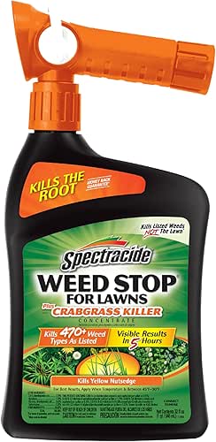 Spectracide Weed Stop For Lawns Plus Crabgrass Killer Concentrate, Kills
