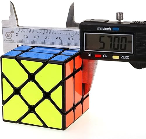 Miniatura 3 de CuberSpeed Fisher Cube V2 Cubo mágico negro Fisher Cube v2 Negro Yileng 3x3x3 Speed Cube Puzzle