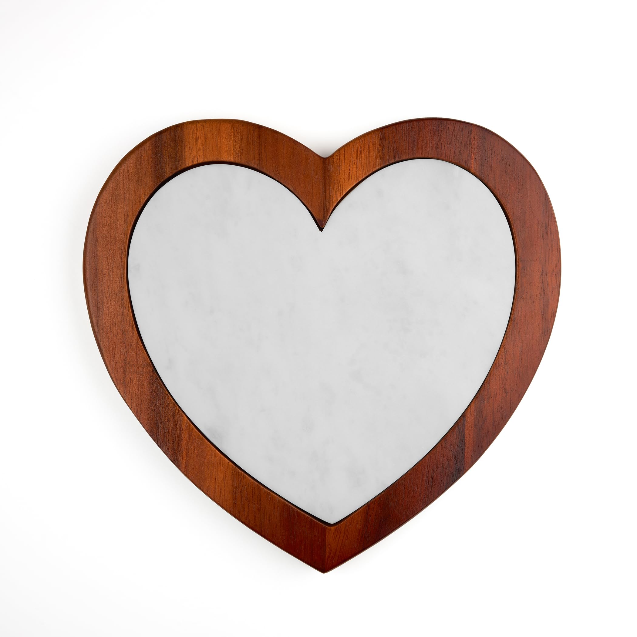 Amazon.com: Nambe Heart Shaped Cutting Board - Contemporary Acacia
