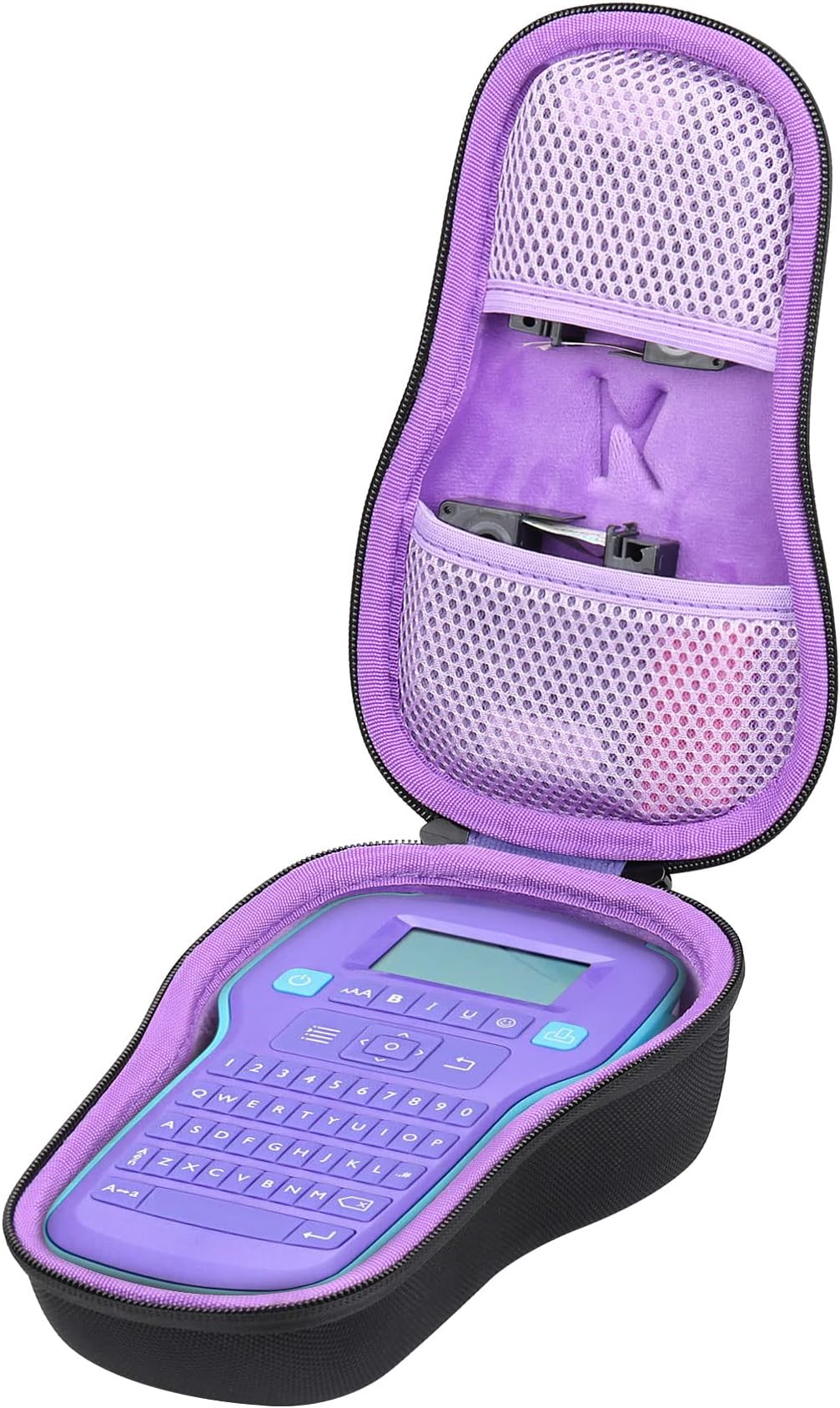 Hard Travel Case Replacement for DYMO COLORPOP Color Label Maker | LabelManager 160 Portable Label Maker (Internal Purple)