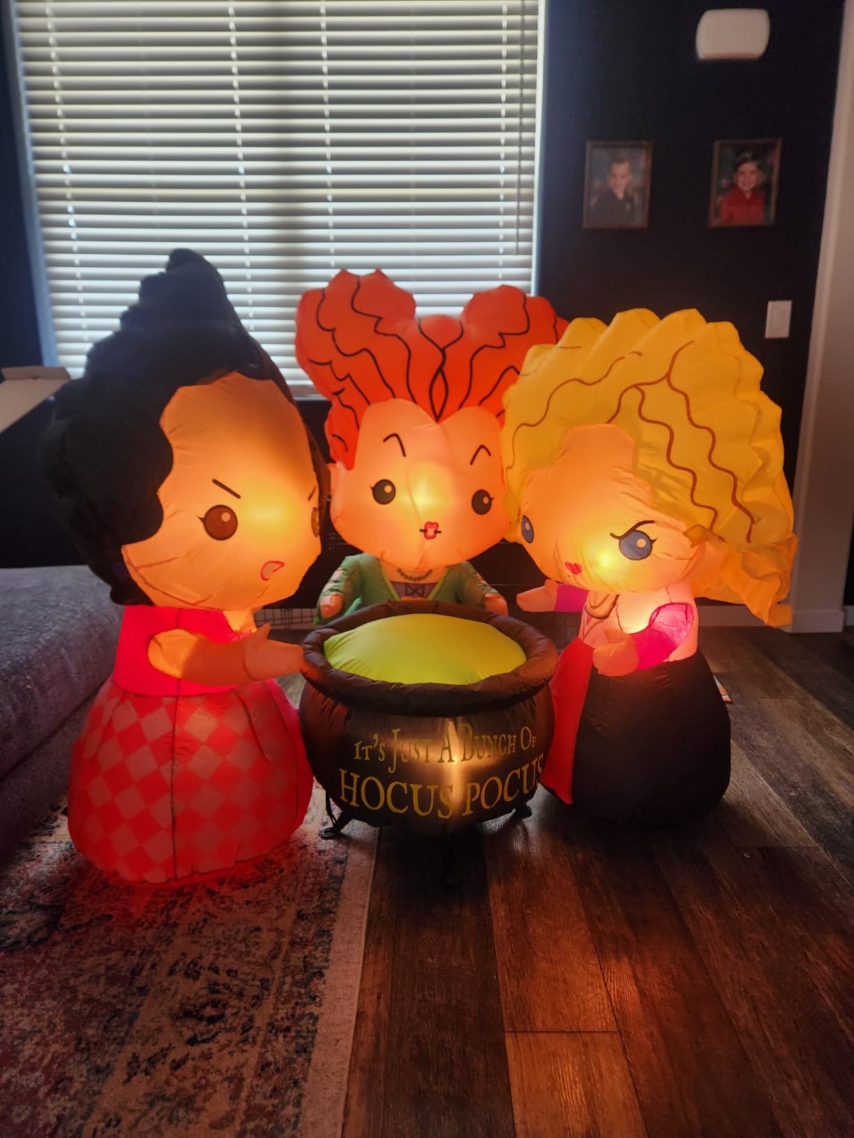 $24/mo - Finance Gemmy 4.5 ft Tall Airblown Inflatable Hocus Pocus