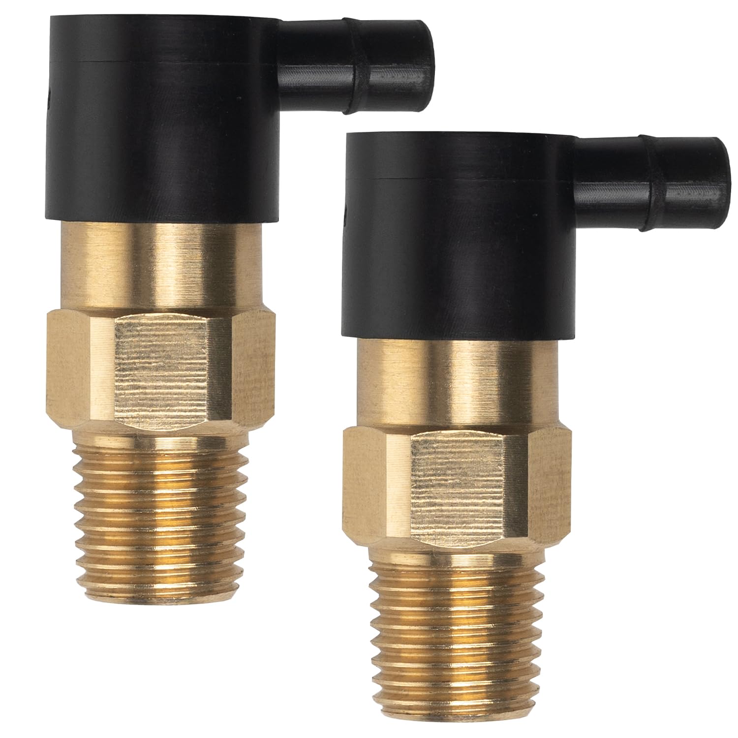 Lot de 2 soupapes de décharge thermique pour pompe de nettoyeur haute pression 1/4" NPT 208673GS, 194298GS, 678169004