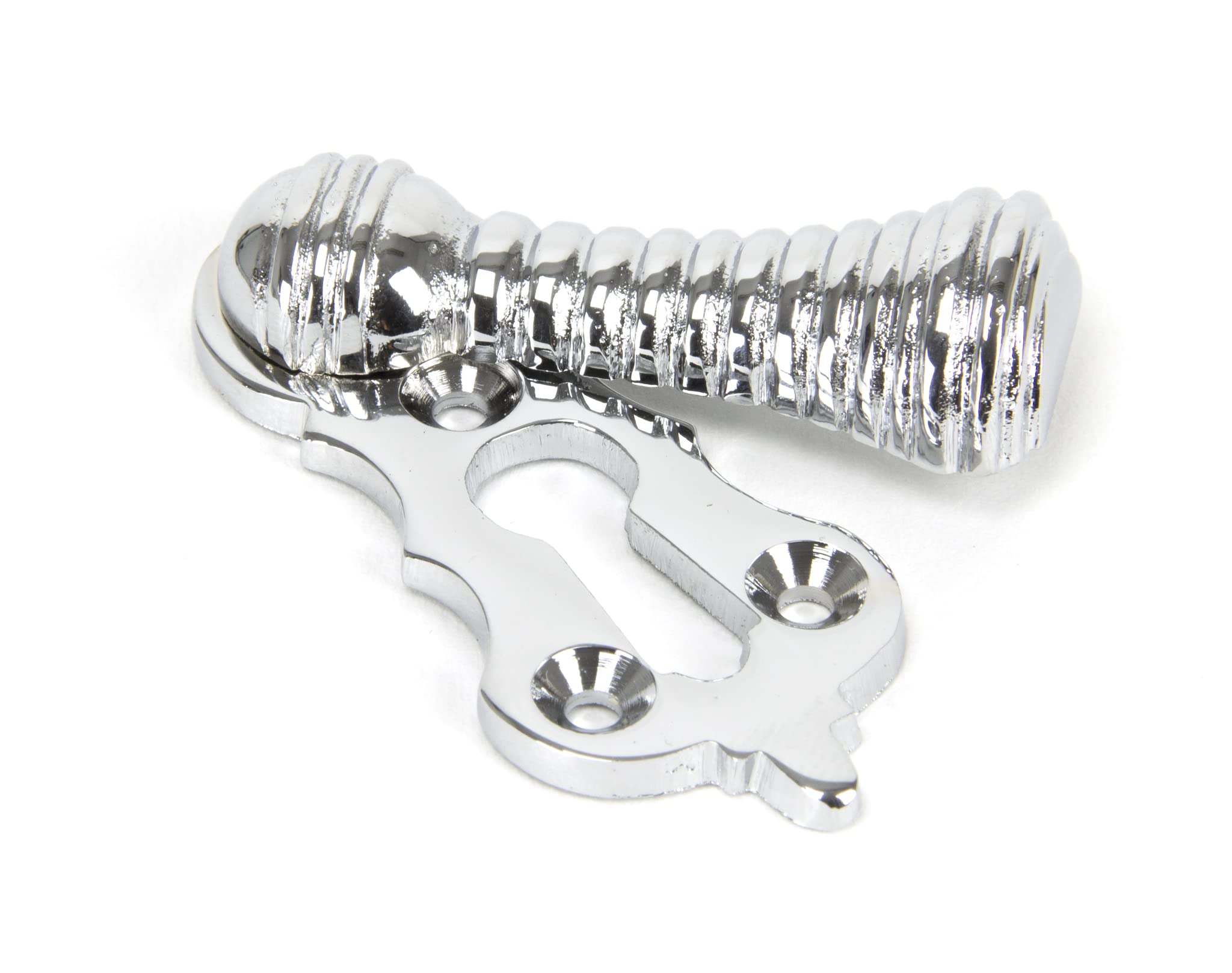 From The Anvil Polished Chrome Beehive Escutcheon from B&Q