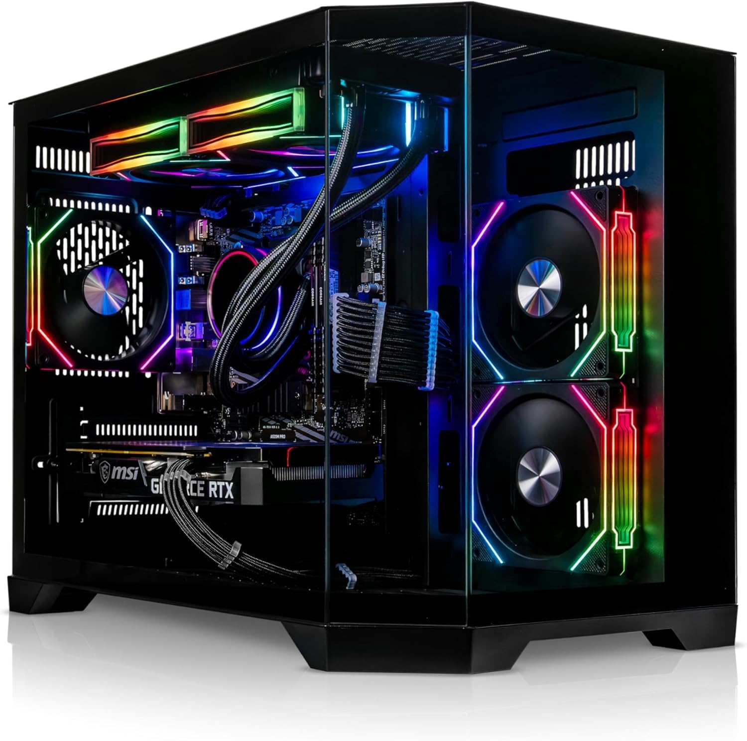 ADMI Gaming PC: AMD Ryzen 7 5700X - AIO Liquid Cooler - RTX 5060