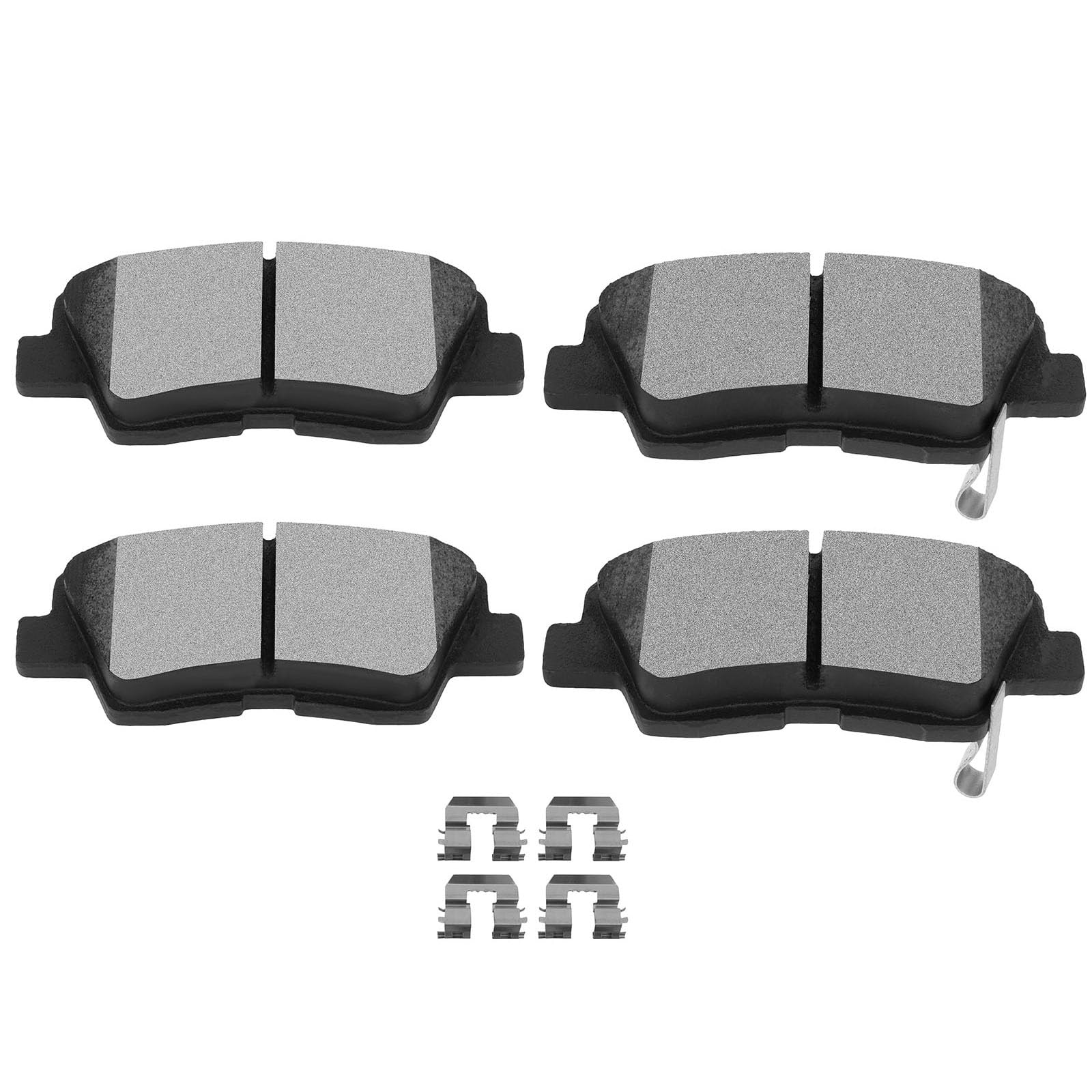 SCITOO D1313 Rear Ceramic Brake Pads Sets Fit For Hyundai Azera 2009-2011,For Hyundai For Elantra 2010,For Hyundai Sonata 2008-2010,For Kia Amanti 2007-2009,For Kia Soul 2010-2013