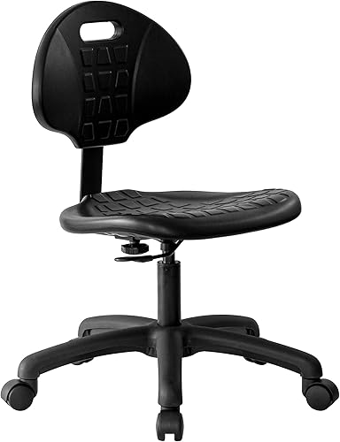 Miniatura 4 de Chair Master Silla Altura Mesa ESD Antiestática - Silla ergonómica de poliuretano. Seat Ht Adj. (15.5"-20.5") Heavy Duty Fácil de limpiar. Diseñada