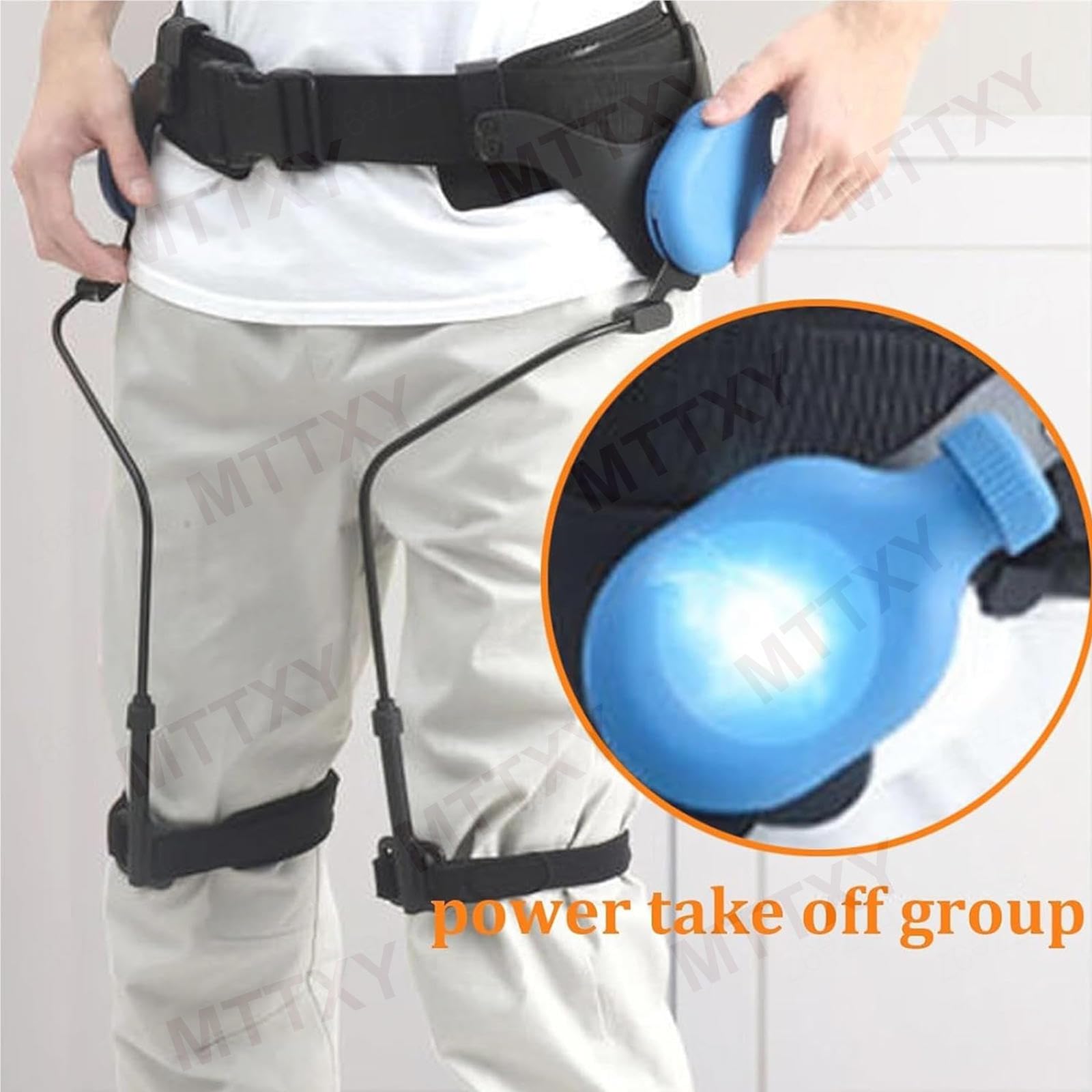 Bionic Body Power Pomoce Do Chodzenia, Trening Rehabilitacyjny Kończyn Dolnych, Pomoc W Poruszaniu Się Podczas Chodzenia, Regulowana Intensywność Podnoszenia/wspinania Się/wspomaganego,M
