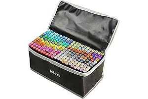 168 Professional Markers: Unleash Your Inner Artist
