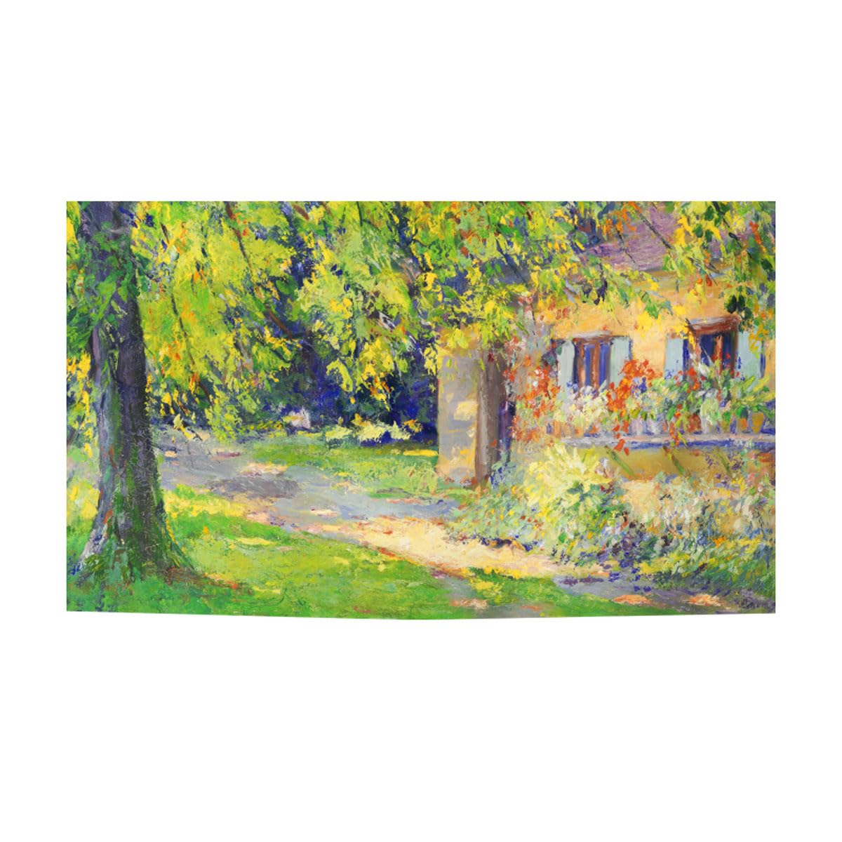 Copri Tv 32-85 Pollici Proteggi Schermo Tv Colorato Antipolvere Per Led Lcd, Modello Di Pittura Copertura Antipolvere Per Decorazione Camera Da Letto Interna Soggiorno Per Televisor(Size:50IN,Color:B)