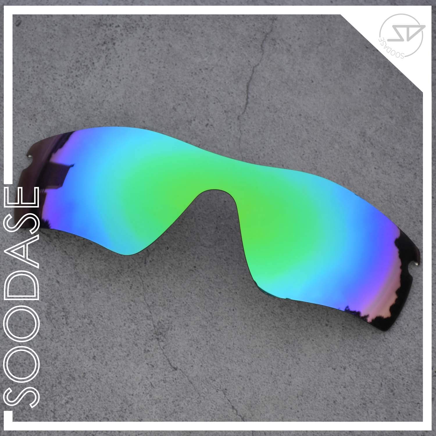 Pour Oakley Radar Path Des lunettes de soleil Rouge/Bleu/Doré/Vert Verres de remplacement polarisés