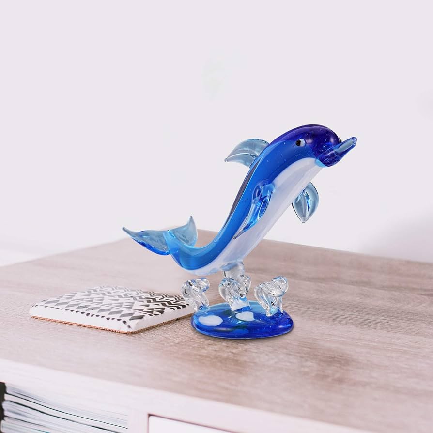 イルカ置物 Amazon.co.jp: IMIKEYA クリスタルガラス イルカの置物 装飾