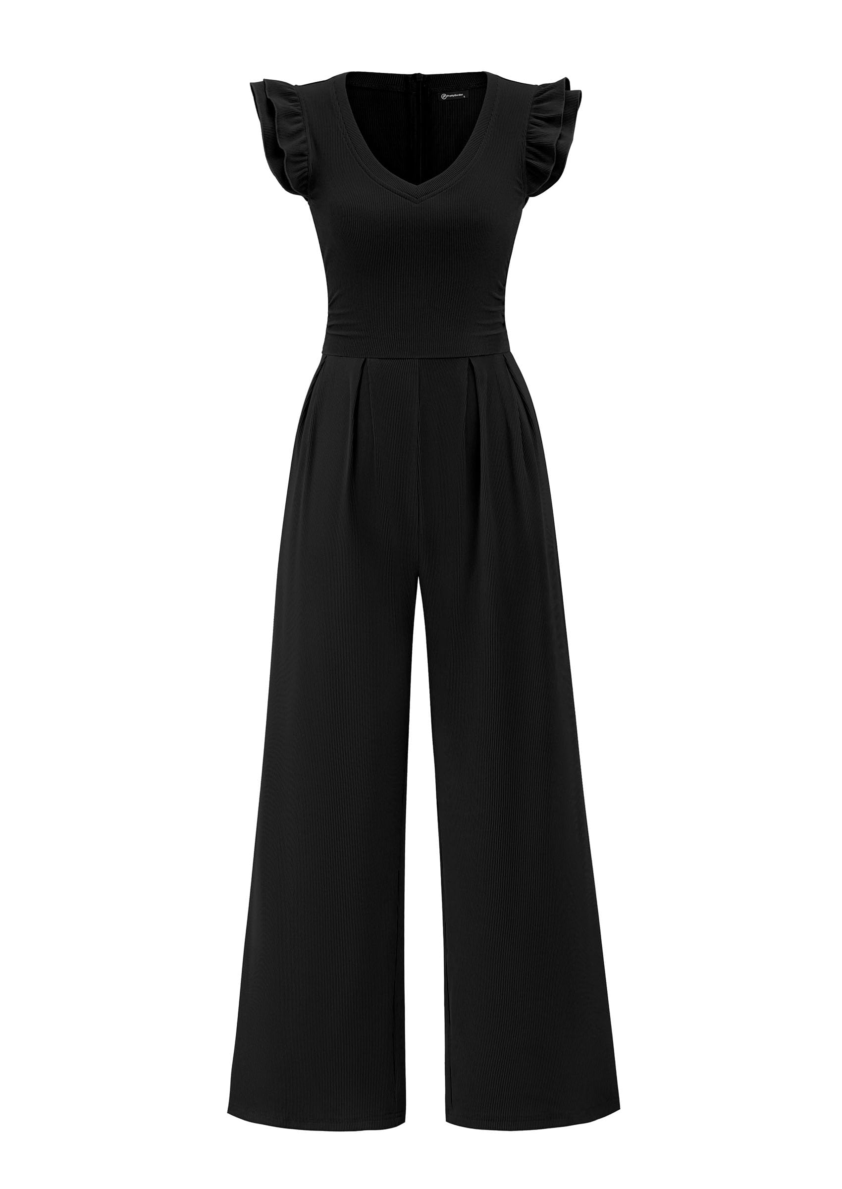 PRETTYGARDEN Ruffle Romper