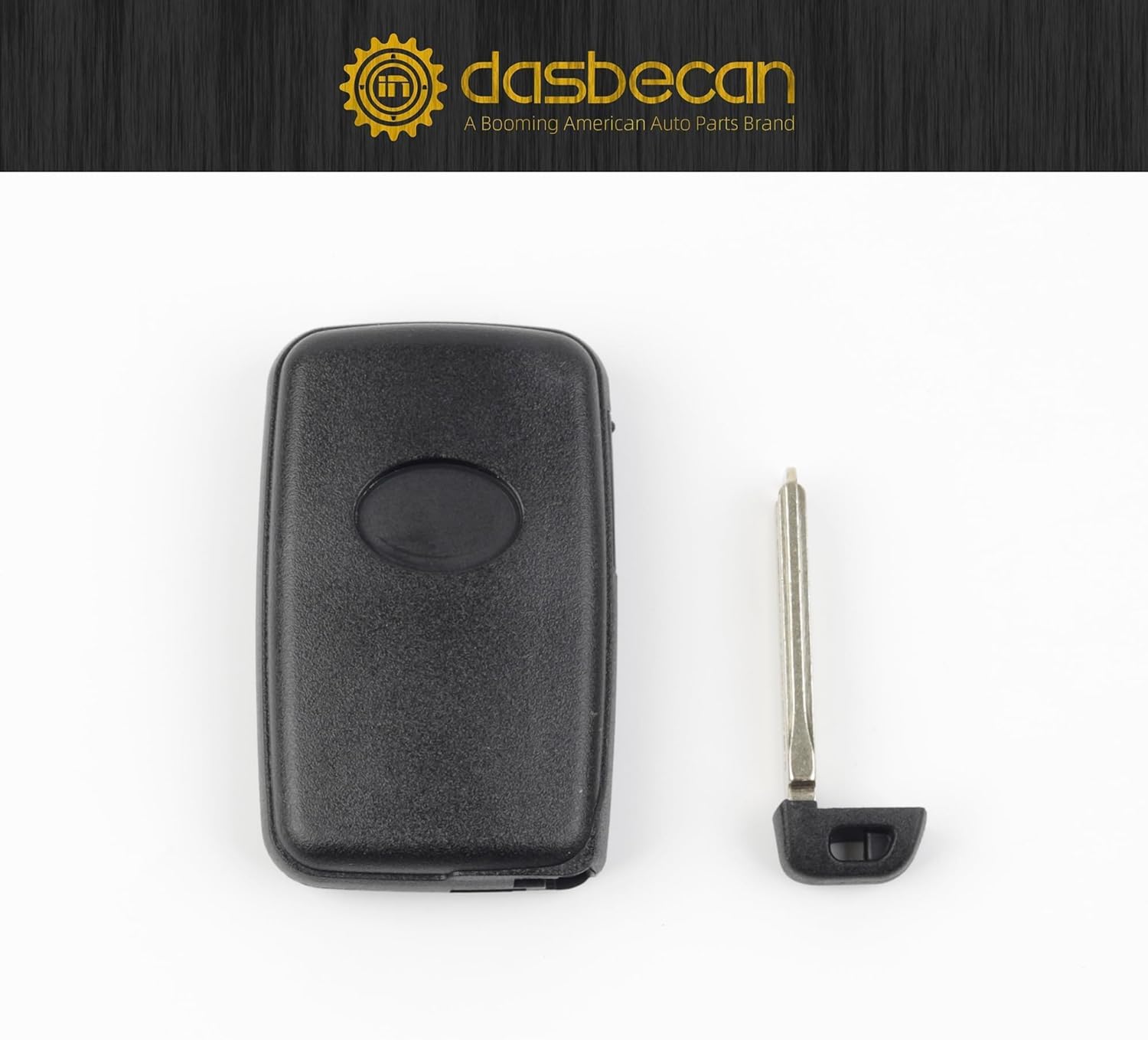 Dasbecan Smart Key Fob Replacement Compatible with Toyota 4Runner 2010-2019 Prius C V Venza Scion TC Keyless Entry Remote Control Replaces HYQ14ACX 89904-47230 271451-5290 315MHz 3 Buttons