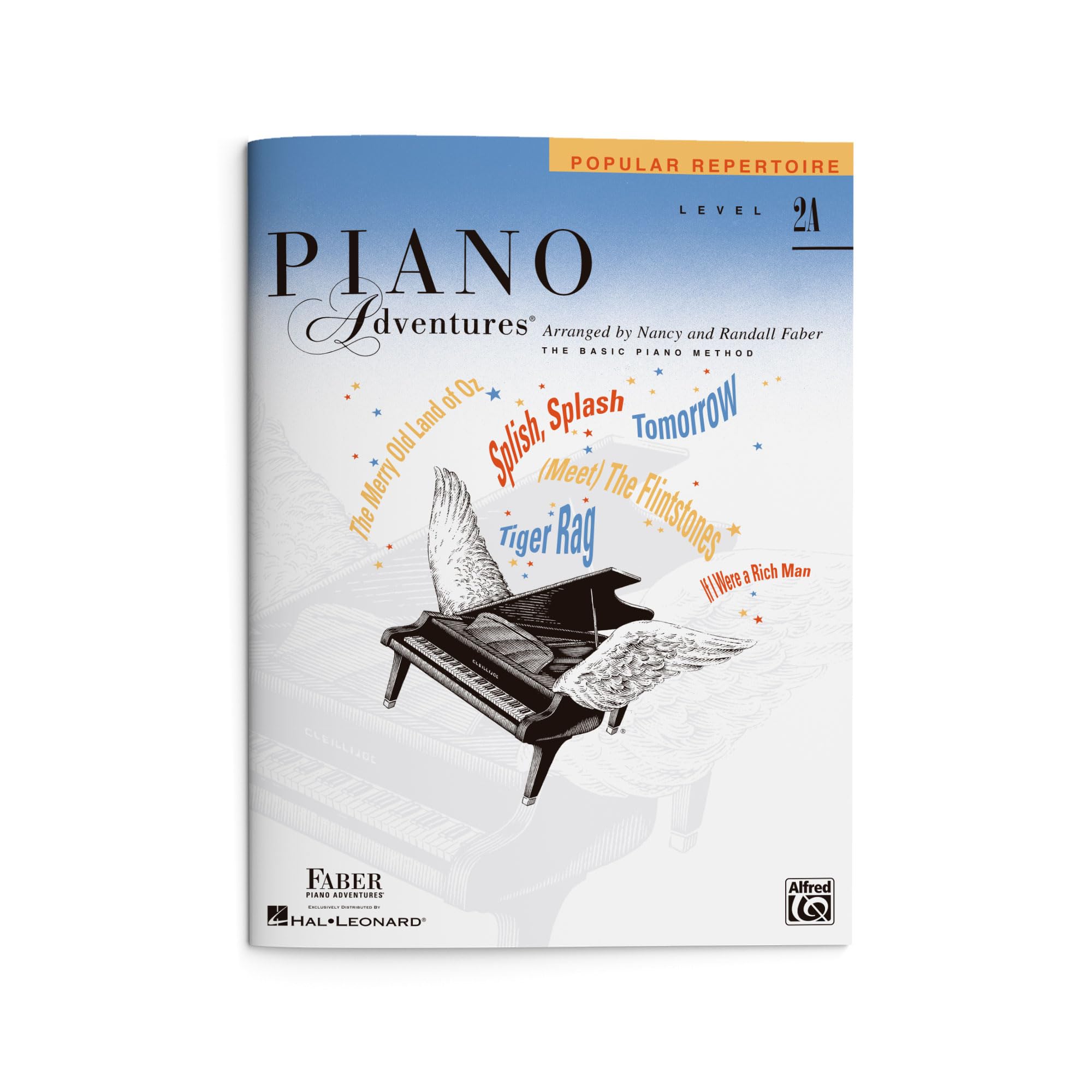 Piano Adventures: Popular Repertoire Book - Level 2A | Piano Sheet Music for Elementary Students | Fun Piano Songbook with Movie and Show Themes | Faber Piano Book for Kids