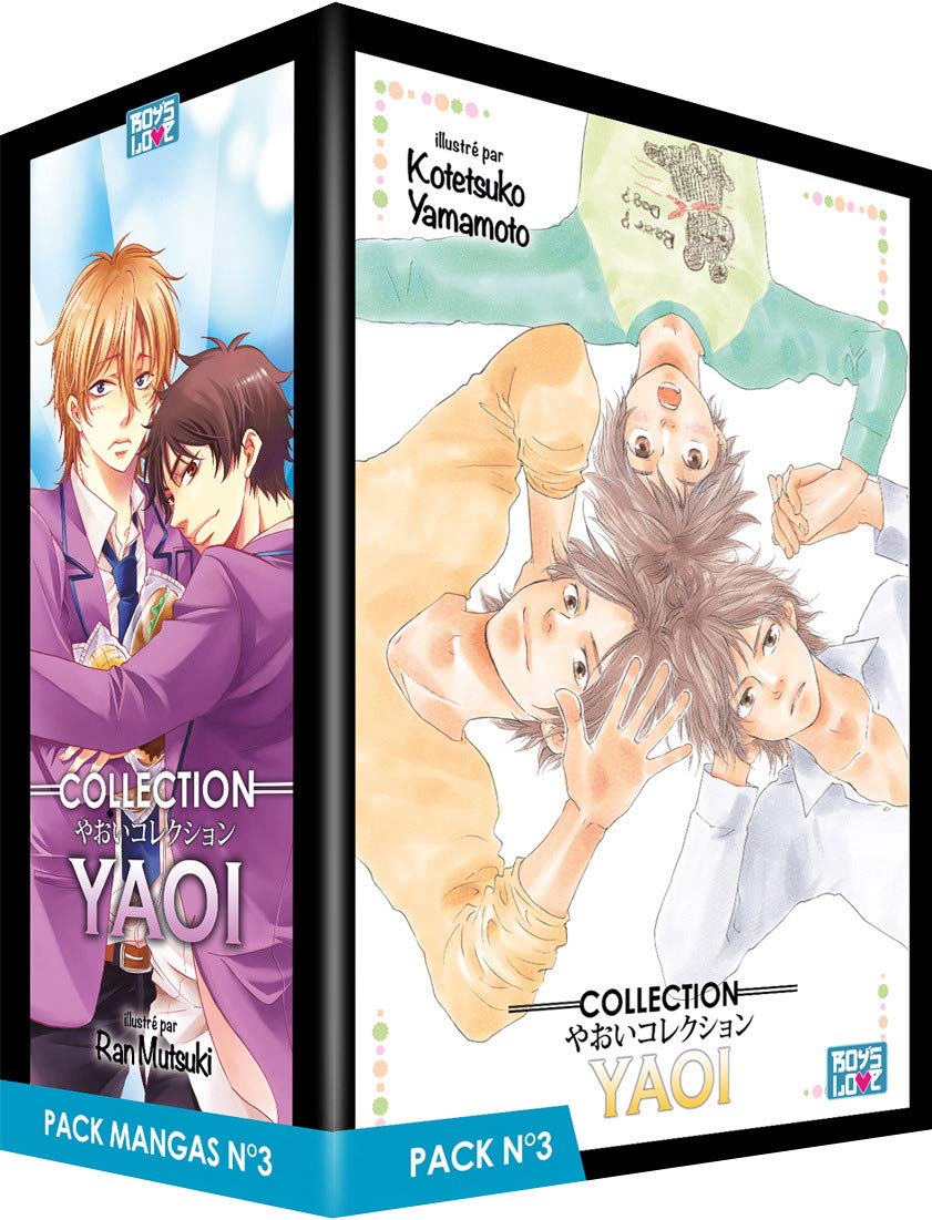 Boy's Love Collection - Pack n°3 - Manga Yaoi (5 tomes): 5 mangas : I want to say love ; The uneven couple ; Dreaming love 2 ; If it's not you ; The liar wolf proposes twice