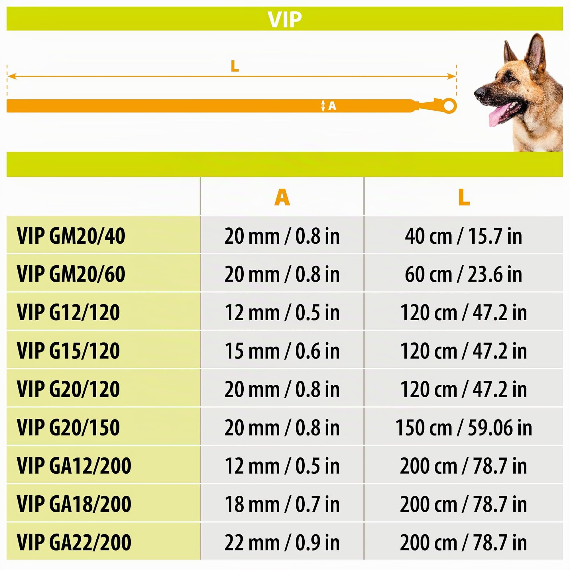 Ferplast Guinzaglio per Cani Guinzaglio per l'addestramento di cani VIP GA18/200, Robusto cuoio di toro, Lunghezza regolabile, 18 mm x L. 120÷200 cm Marrone