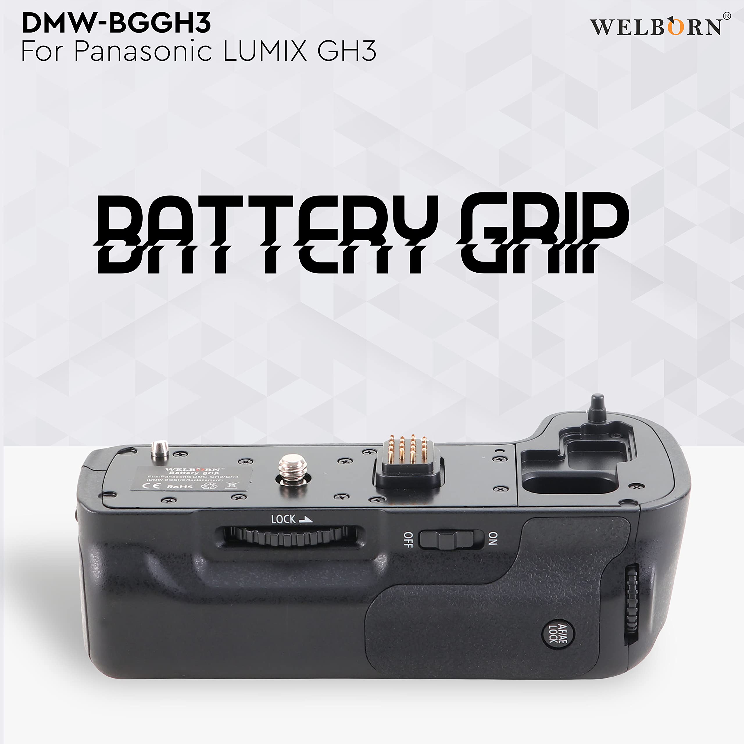 Buy WELBORN DMW-BGGH3 Battery Grip for Panasonic Lumix DMC-GH3/GH4