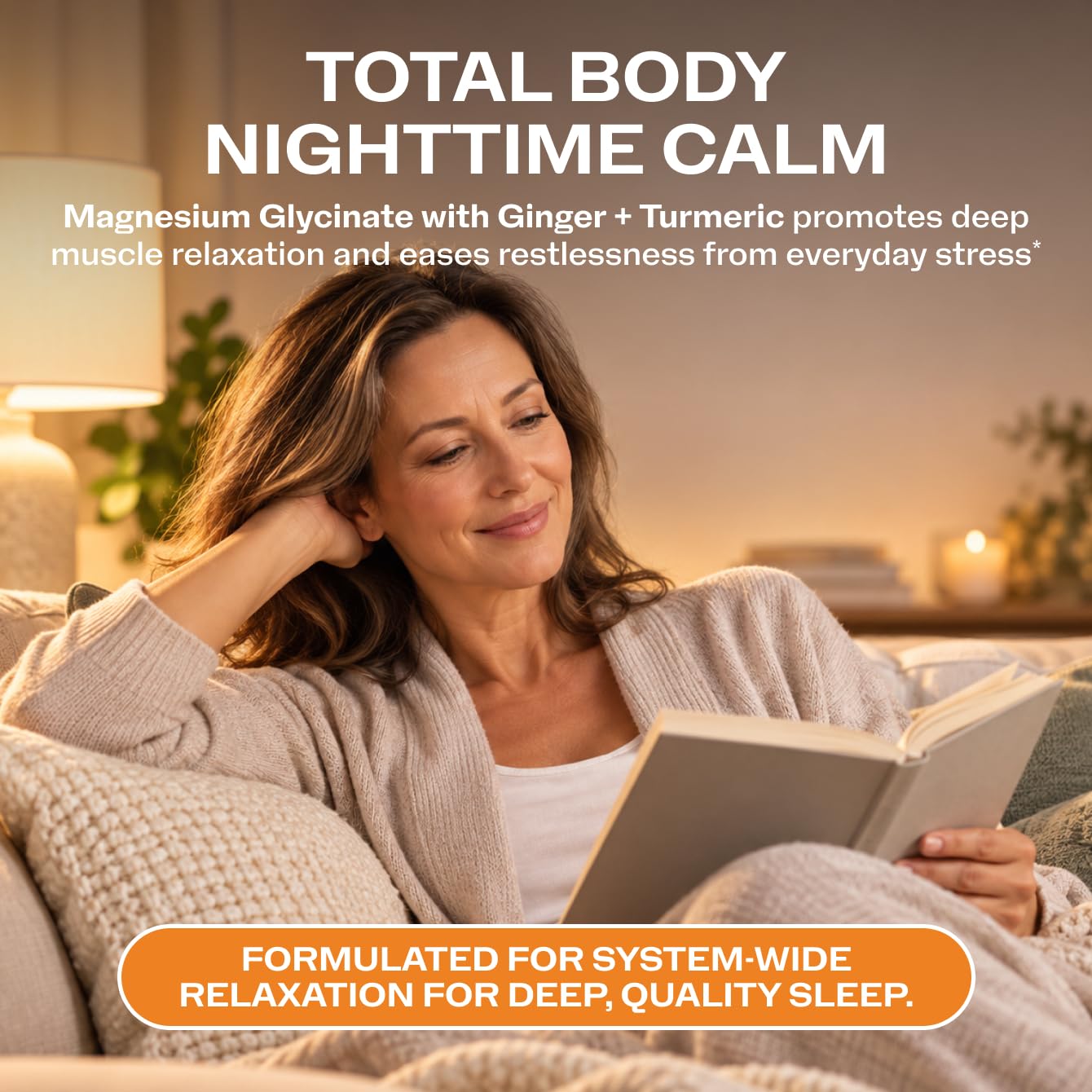 Magnesium 310mg, Brain Body Comfort*, with Turmeric & Ginger, 1 Mo Supply — Amazon image 4