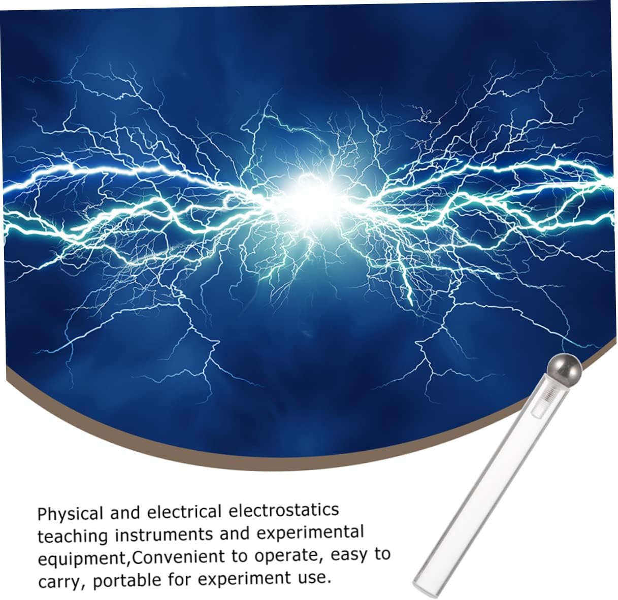 Alipis 2pcs Physics Experimental Tool Electricity School Supplies Electric Ball for Middle School Science Lab
