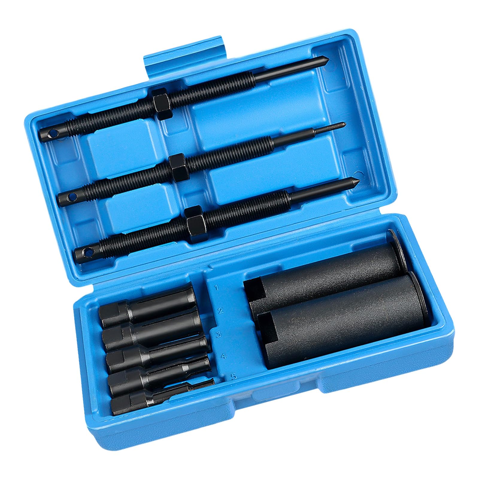 Juego completo de 12 extractores de rodamientos de motocicleta para una extracción eficiente del interior de 9 mm a 23 mm