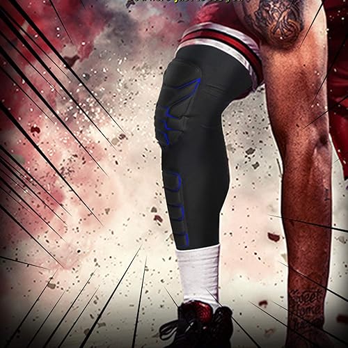 Miniatura 7 de Paquete de 2 mangas de compresión acolchadas para pantorrillas y rodilleras