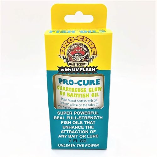 Pro-Cure Chartreuse Glow - Aceite de cebo UV, 2 onzas