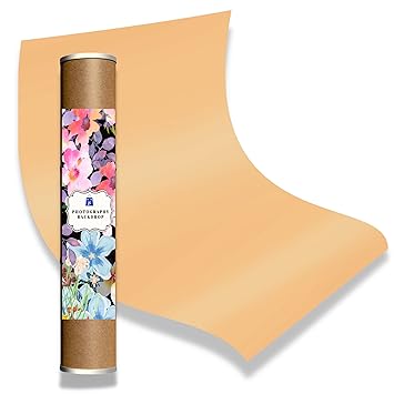 Royalkart 4.5ft x 2.2ft PVC Backdrops for Photography Waterproof | Flatlay Photography Backdrops for Product Photoshoots (Yellow)