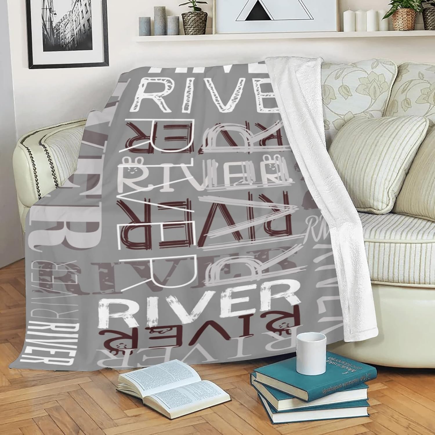 Dr.TOUGH Custom Blanket Personalized Throw Blankets Personalized Name Blankets for Baby Boy Girl Kids and Adult