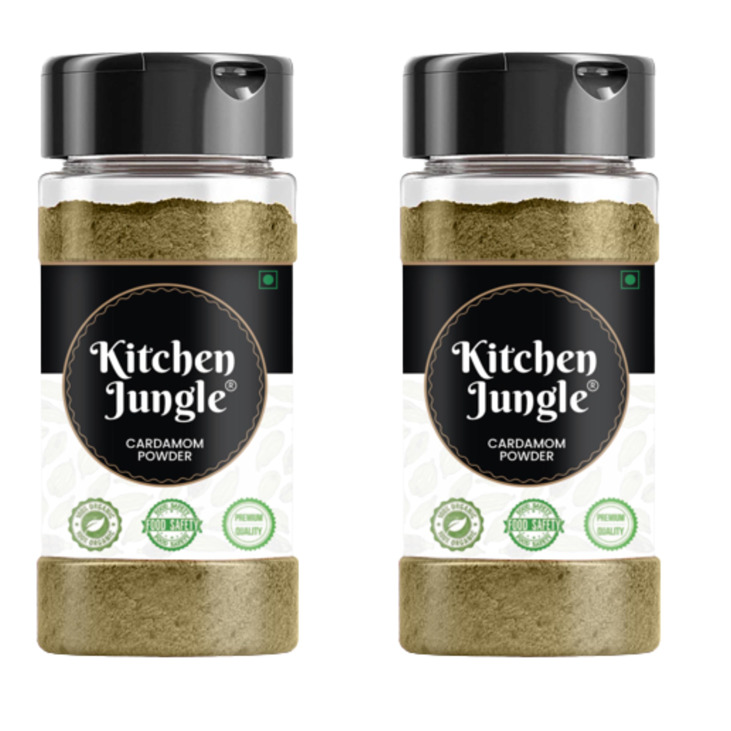 Kitchen Jungle Cardamom Powder | Ilaichi Powder | Elaichi Powder (100gm Jar Pack of 2) | Aromatic & Flavorful Spice | Rich in Antioxidants | Ideal for Cooking & Baking | Freshly Ground Elaichi (B0CKQ2WG5G) Amazon Price History, Amazon Price Tracker