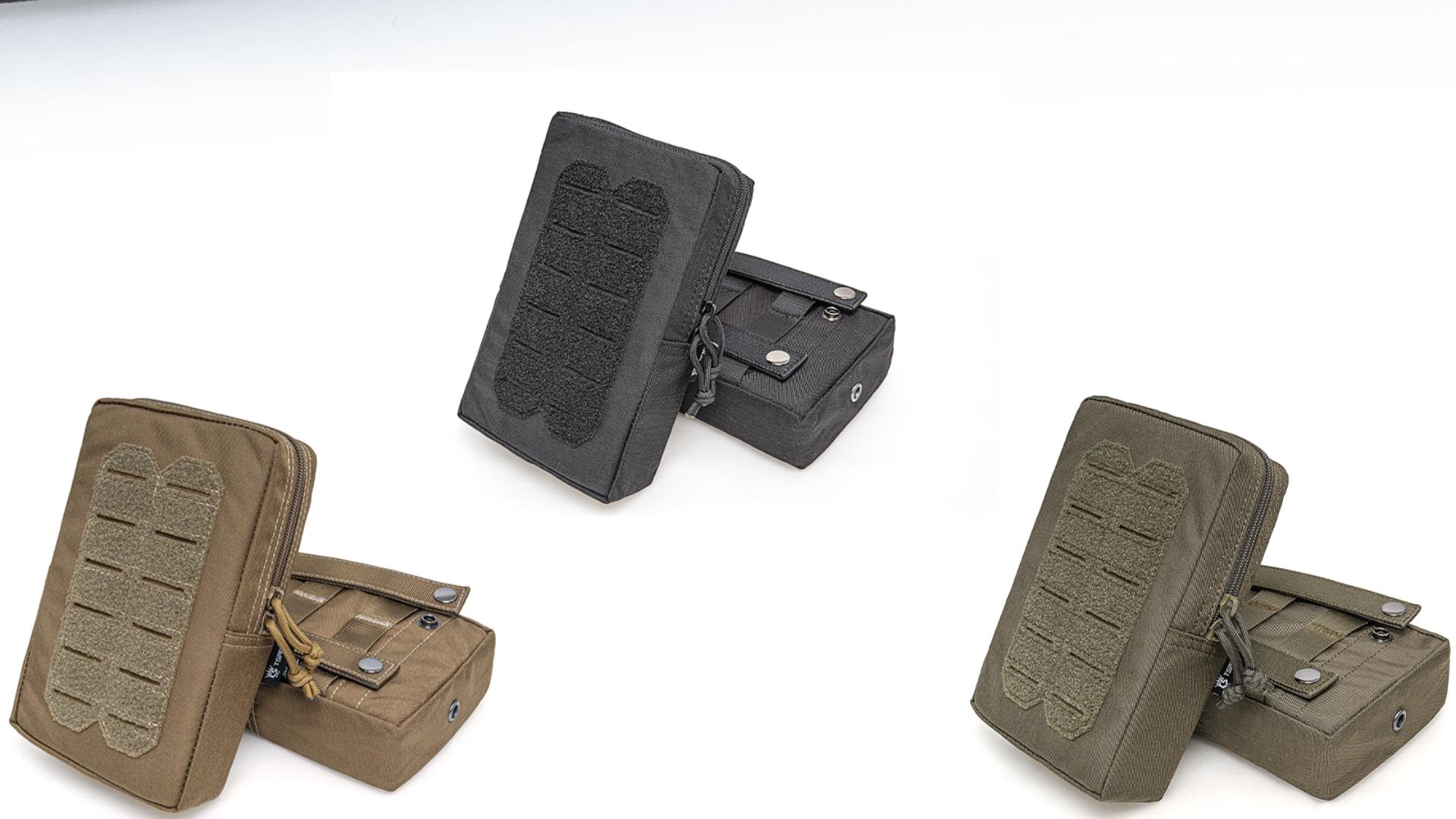 Sac Médical Tactique TSPRO - Poche MOLLE Pour Premiers Soins - Nylon 500D Résistant - Couleur Khaki