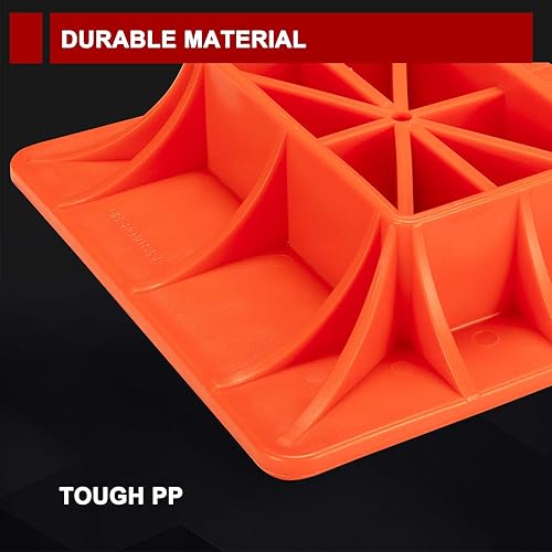 Miniatura 5 de BUNKER INDUST Base todoterreno compatible con gato elevador, placa de soporte para camiones, Jeep, ATV, SUV, UTV, placa de apoyo para arena, barro y