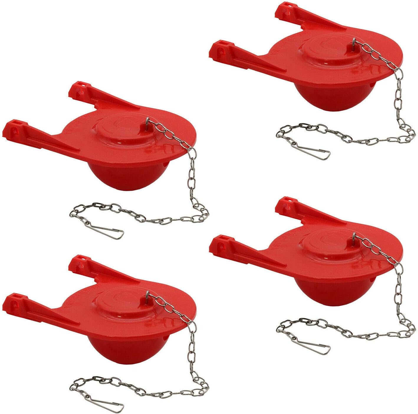 4 Pack of FlushLine Toilet Flappers for Kohler Class 5 GP1016546, GP1042313, 3 1/4-in.