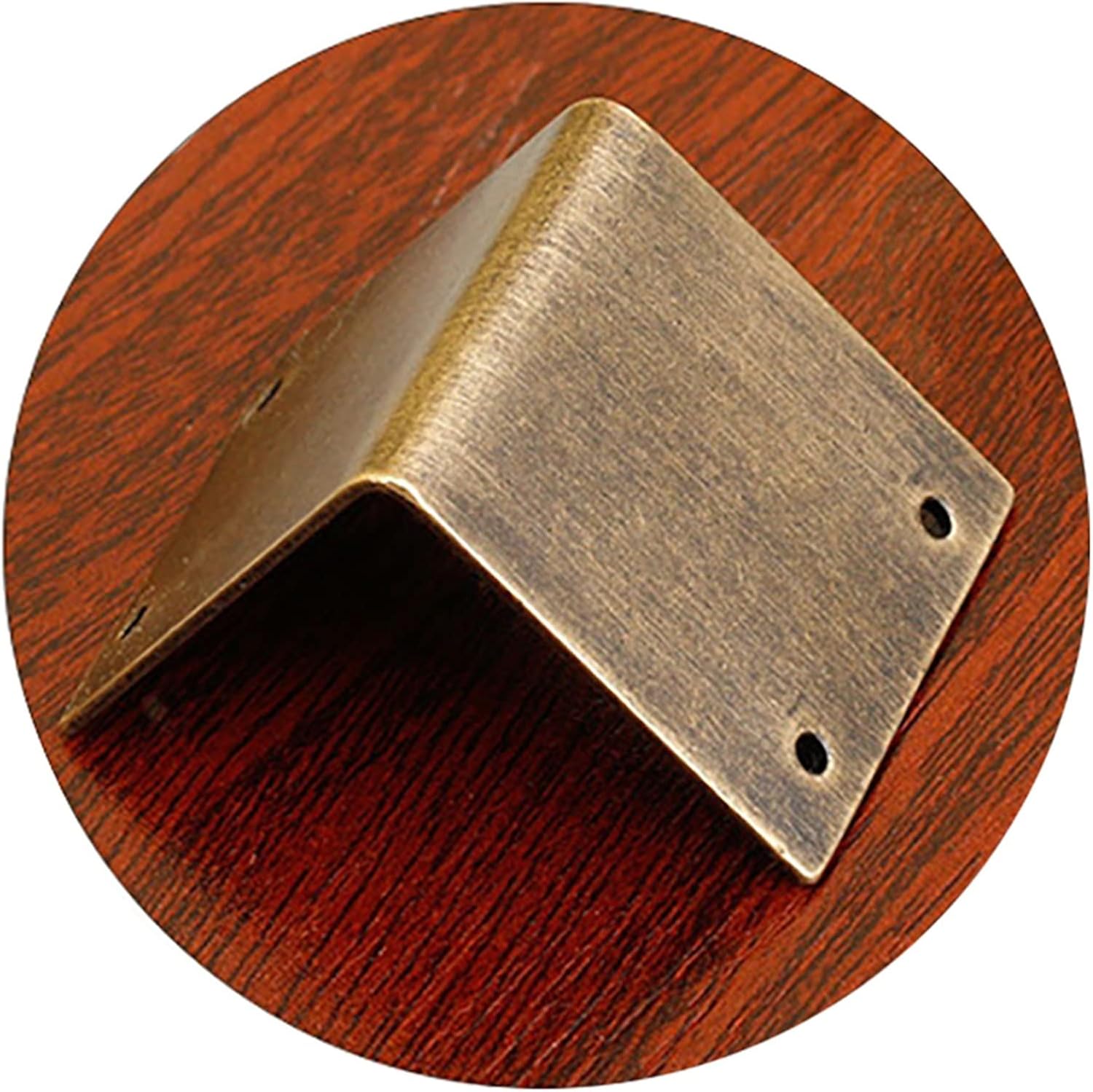 Angle Code, Brass 90 Degree Right Angle Corner Protector Corner Code Antique Edge Cover Hardware Brackets (Size : 30MM)